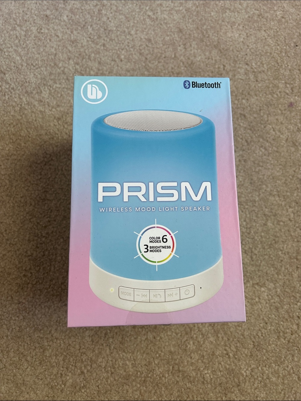 PRISM Portable Bluetooth Mood Light Speaker